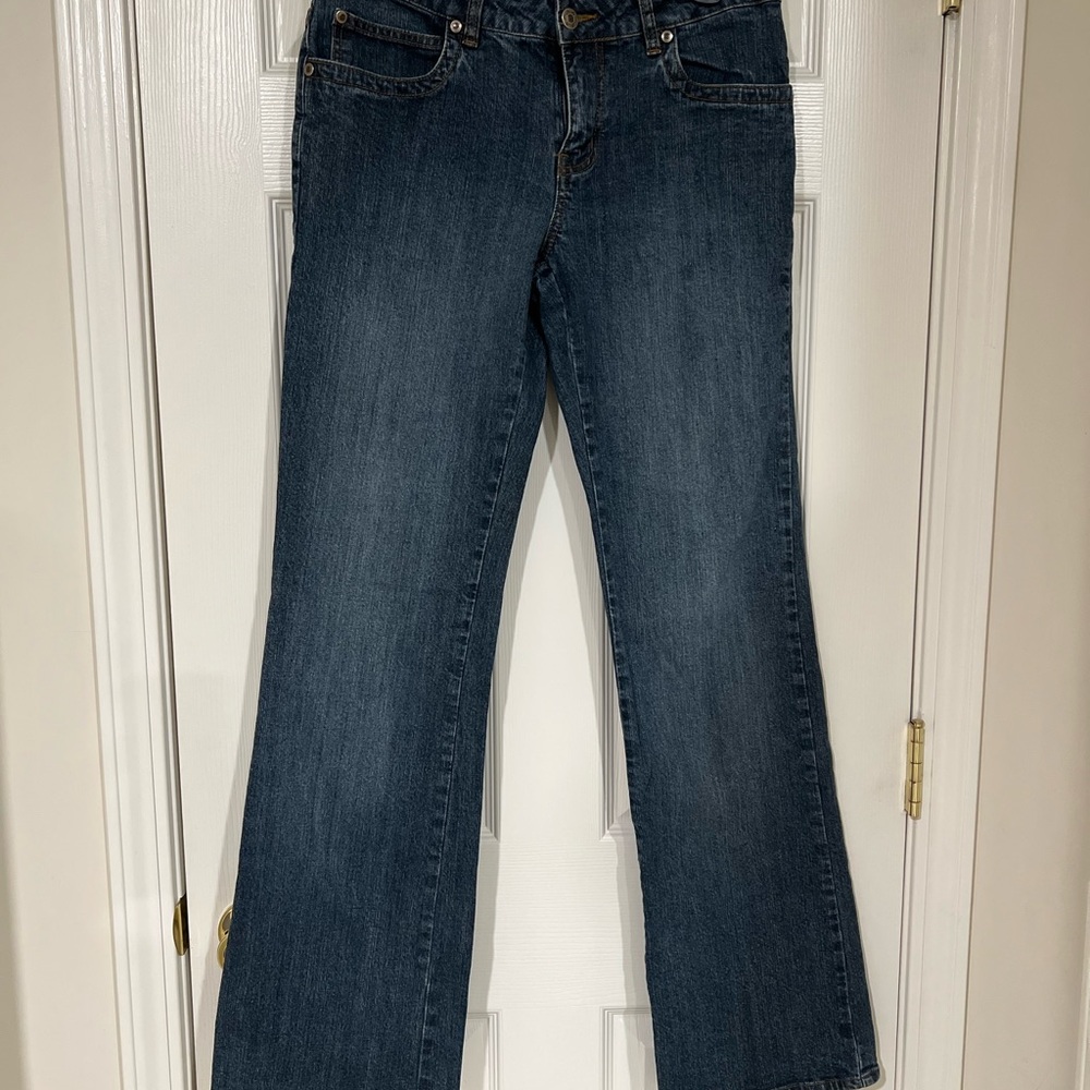 CAbi Dark Blue Flare Jeans